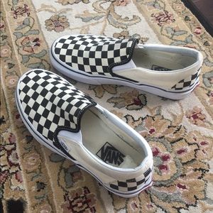 Checkered vans